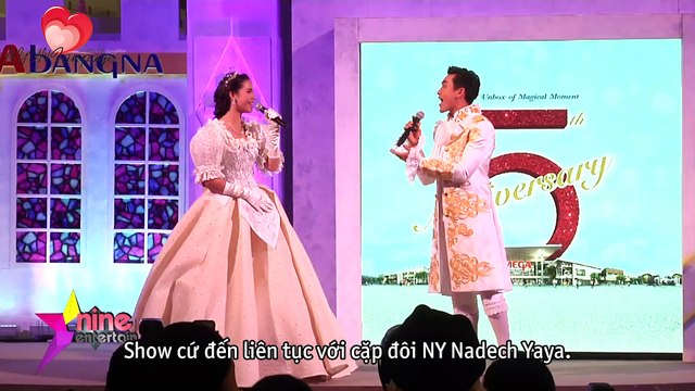 [vietsub] Nadech thú nhận câu nói ngọt ngào dành cho Yaya ngoài kịch bản | 9entertain 06.05.17