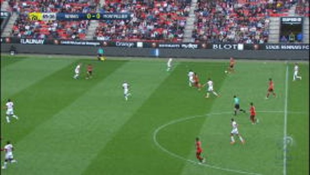 Karate football between Rennes and Montpellier