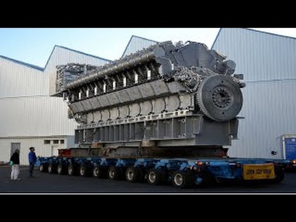 Fabrication Incroyable Moteur DIESEL le Plus Grand du Monde, Moteur Géant