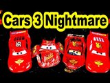 Pixar Cars3 Lightning McQueen Nightmare Crash Solved by Mater and Finn McMissile from Cars2