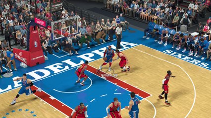 NBA 2K17 Dunking On Him Lol