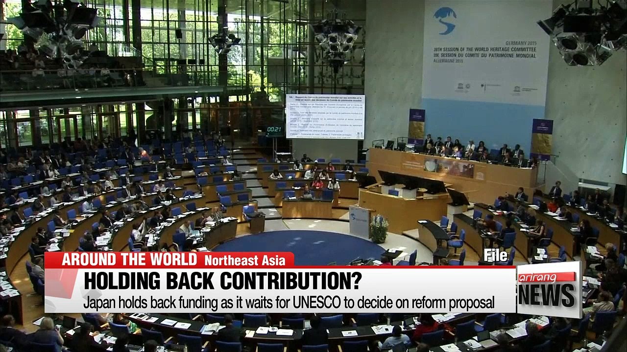 Japan pulls back UNESCO funding as decision on reform proposal lingers