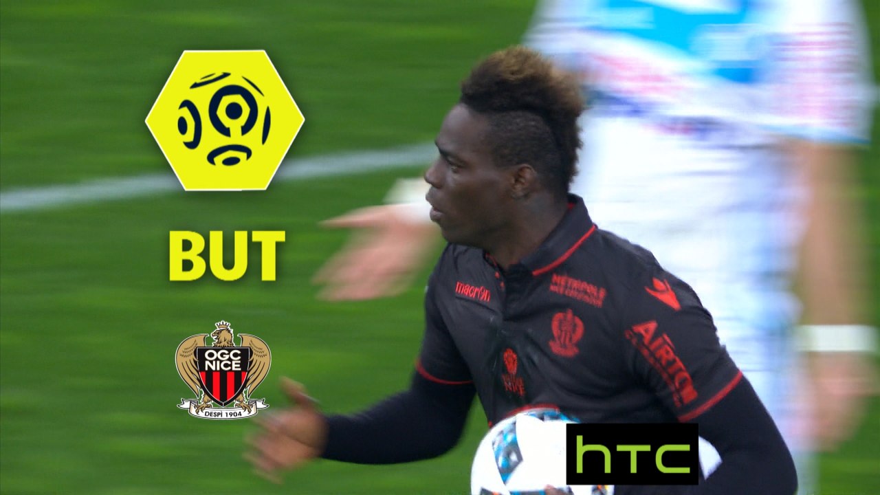 But Mario BALOTELLI (50ème) / Olympique de Marseille - OGC Nice - (2-1) - (OM-OGCN) / 2016-17