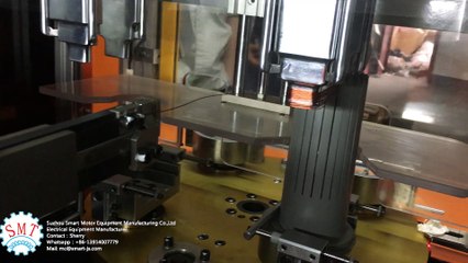 Two Heads Automatic Motor Coil Winding Machine - Washing Machine Motor Coil Winder