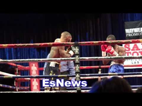 ashley theophane wins EVERY RD Easy one judge has it 96-94 check it out - smh EsNews Boxing