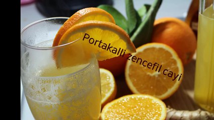 Portakallı Zencefil Çayı Nasıl Yapılır