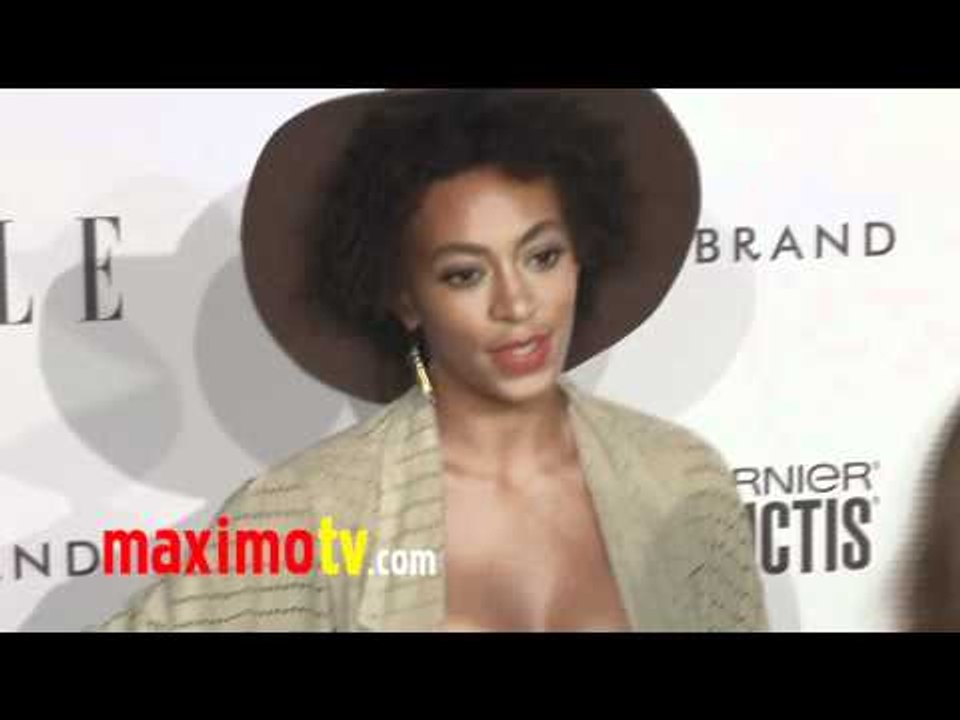SOLANGE KNOWLES at ELLE's Women In Music 2011