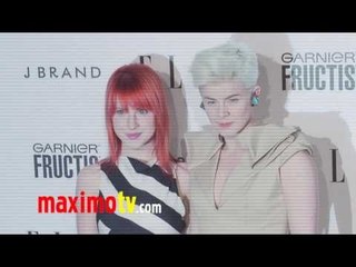 HAYLEY WILLIAMS and ROBYN at ELLE's Women In Music 2011