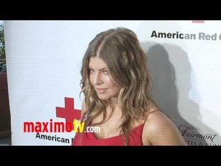 Fergie, Paris Hilton, Josh Duhame Red Cross  "RED TIE AFFAIR" 2011