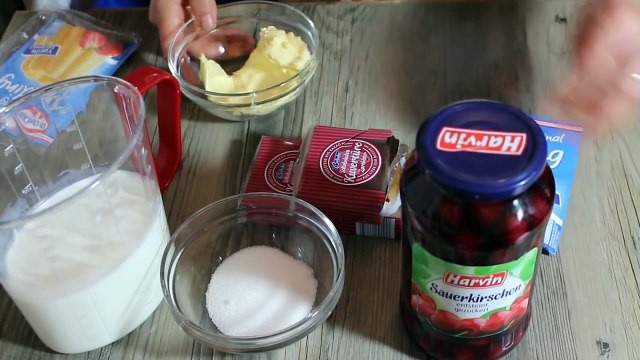 Klassik Alman Pastasi Donauwellen tarifi- Tuna dalgasi pastasi _ Kek ve Pasta Tarifleri