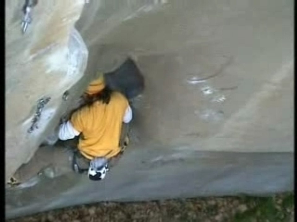 Escalade sur les Grés d'Annot