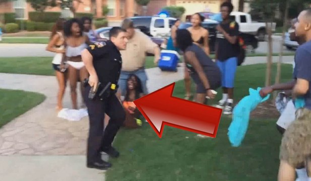 Texas Cop Caught On Camera Pulling Gun On Kids