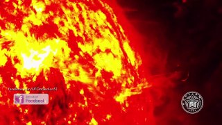 Strange video from NASA shows UFO mothership refueling at the sun ! Sept 2016
