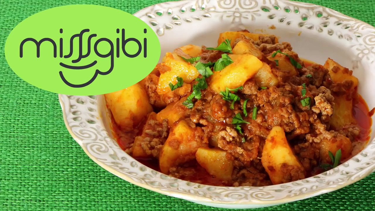 Kıymalı Patates Yemeği - Sulu Patates Yemeği - Kıymalı Patates Tarifi