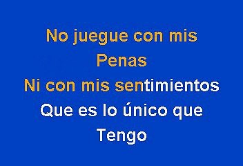 Usted - Los Tres Diamantes (Karaoke)