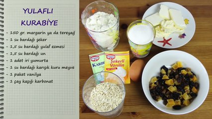 Yulaflı Kurabiye Tarifi - Diyet Kurabiye