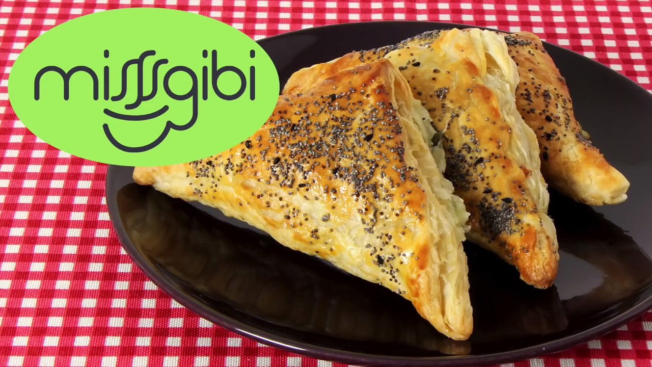 5 Dakikada Milföy Böreği - Milföy Börek - Peynirli Milföy Böreği