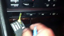 move climate control unit - BMW E38 7 series