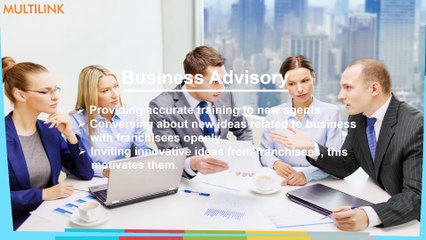 MultilinkWorld- Franchisor roles - Being Supportive, Implementation of System