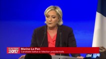 Discours de Marine Le Pen après les résultats