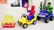 HULK & Spiderman MCDONALDS DRIVE THRU PRANK! w/ Joker Paw Patrol Toys Minions Kids Fun in Real Life