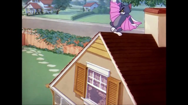 Tom and Jerry Cartoon, 4 Episode - The Flying Cat Funny Cartoons For Kids [HD, 1280x720]