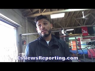 ABNER MARES: I SHOWED CUELLAR "I AINT SCARED" IN FACE OFF; CUELLAR CLAIMED FEAR IN MY EYES LAST TIME