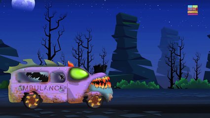 Scary Ambulance _ Dumping Yard _ Kids Vehicle Scary Video-MO9Rh4_MdNk