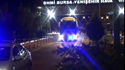 Takım Otobüsüne Taşlı Saldırı