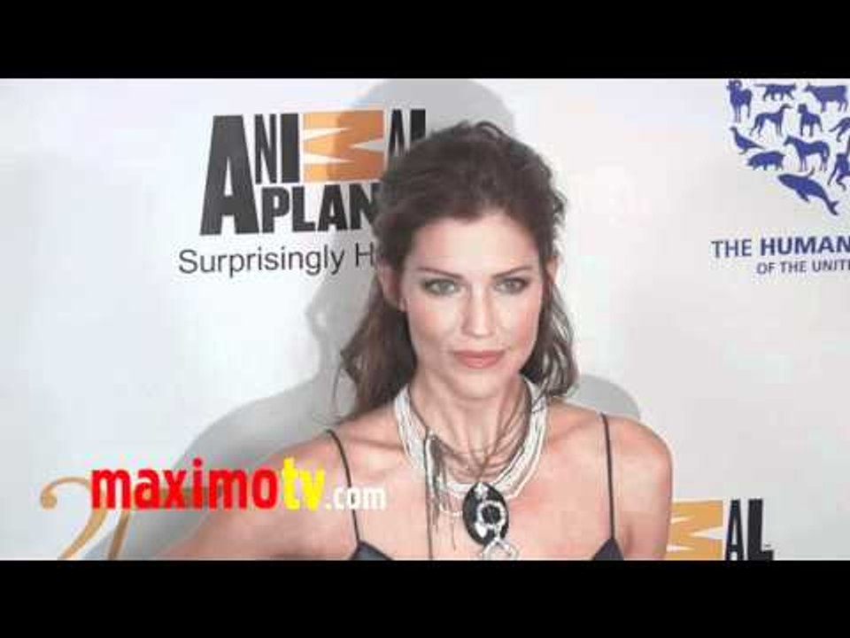 TRICIA HELFER On The Red Carpet at 25th Annual GENESIS AWARDS