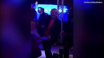 Footage of Marine Le Pen dancing after her presidential defeat