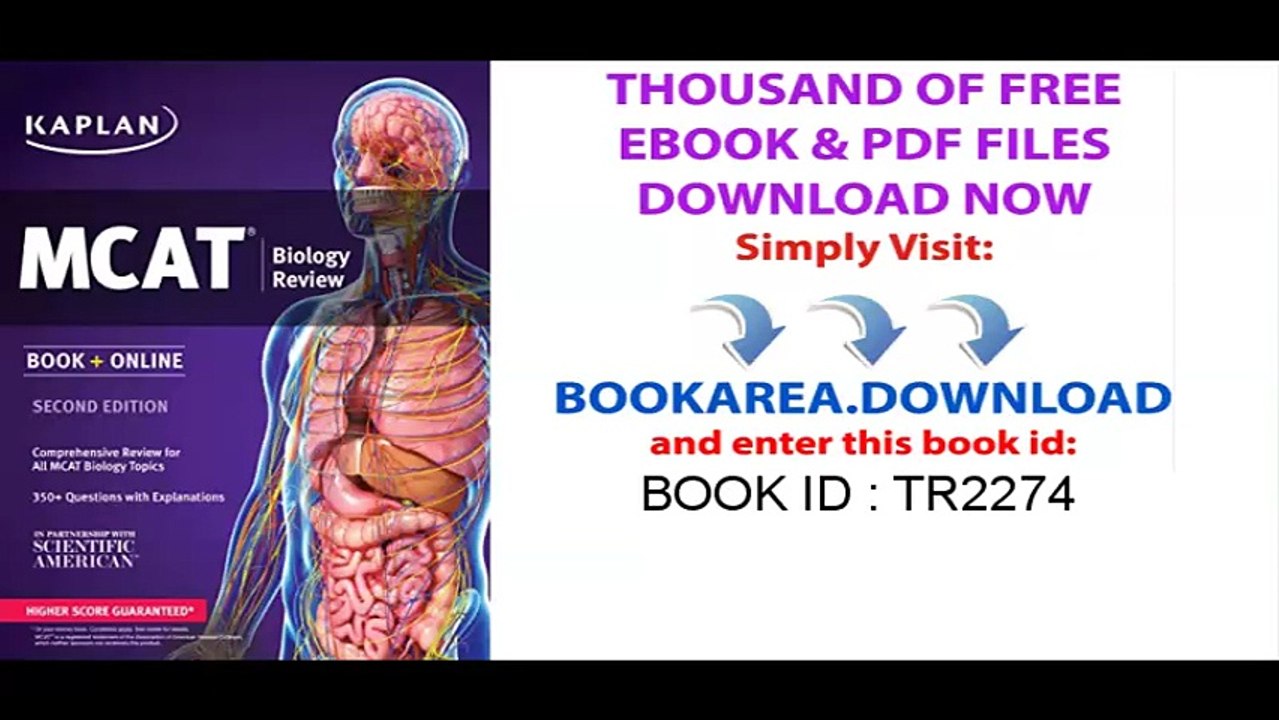 Kaplan MCAT Biology Review_ Book + Online (Kaplan Test Prep)