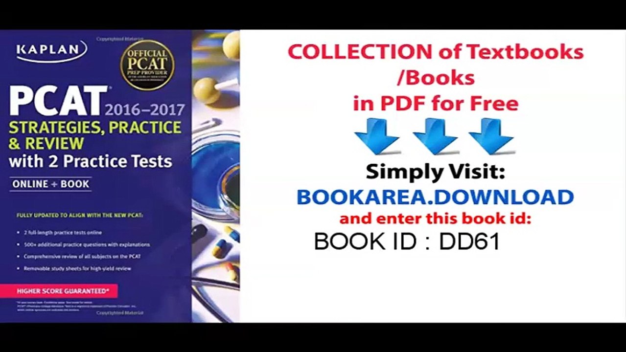 Kaplan PCAT 2016-2017 Strategies, Practice, and Review with 2 Practice Tests_ Online + Book (Kaplan Test Prep)