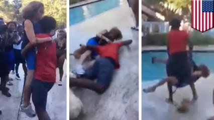 Elderly woman body-slammed, thrown in pool for noise complaint