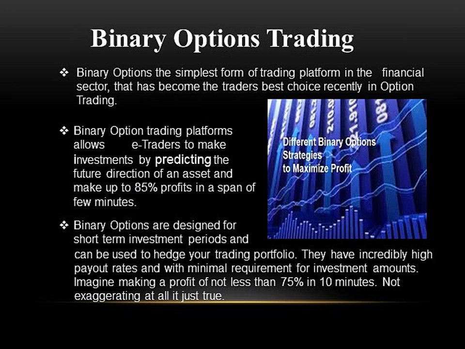 What is Binary Options Trading | Best Trading Platforms | Binary Trading Global