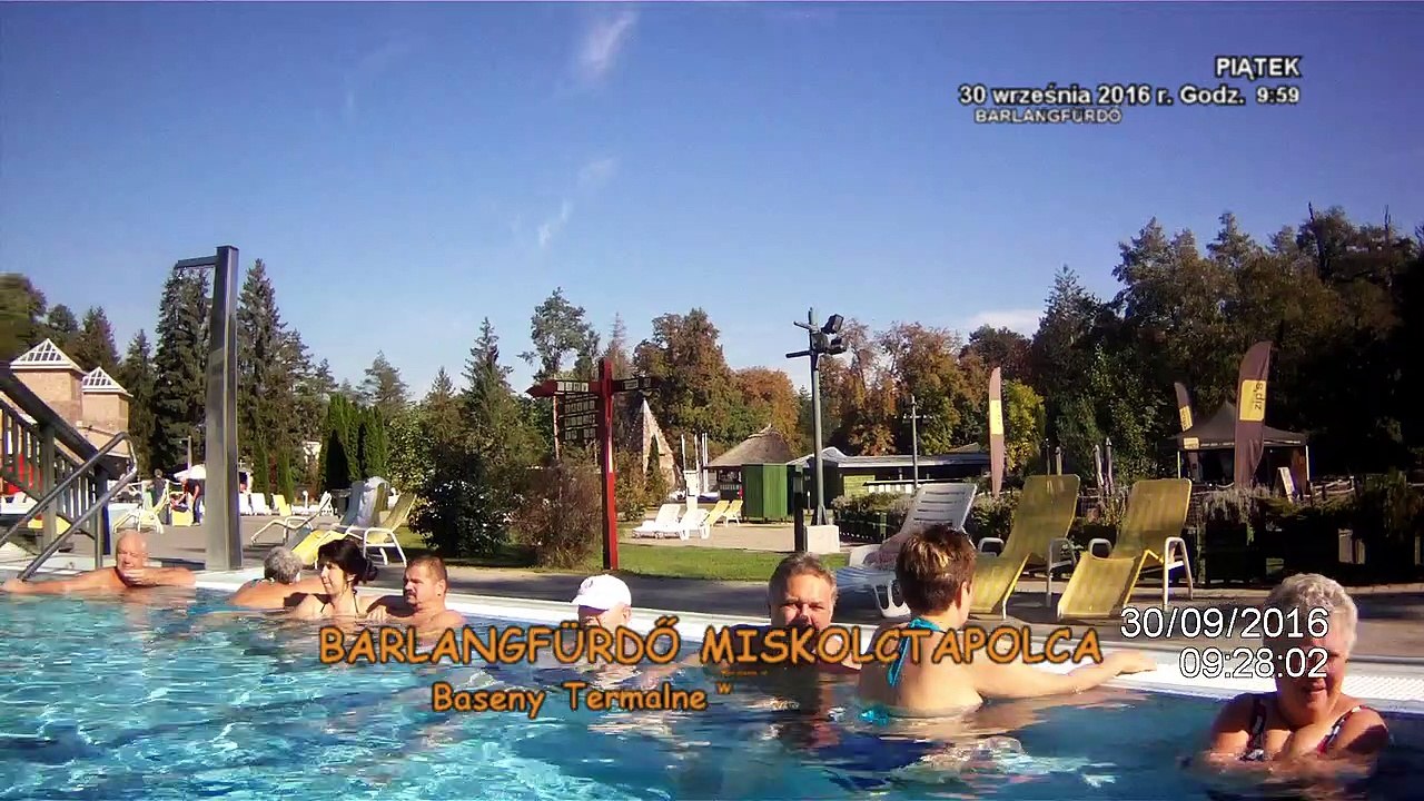 Miskolc-Tapolca Barlangfurdo - baseny termalne, piątek 30 września 2016