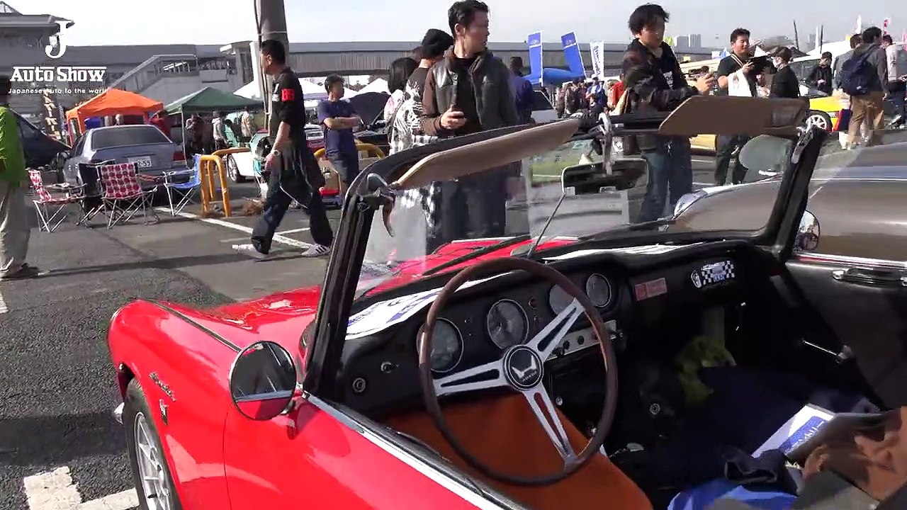 (4K)HONDA S800 1968 Japanese vintage classic car ホンダS800クラシックカ�