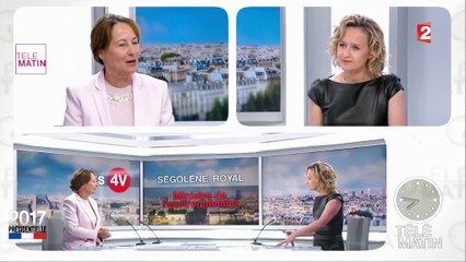 Les 4 Vérités : Emmanuel Macron président, "un événement national et international" pour Ségolène Royal