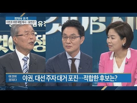 야권, 대선 주자 대거 포진. 적합한 후보는? [이것이 정치다] 1회 20160523