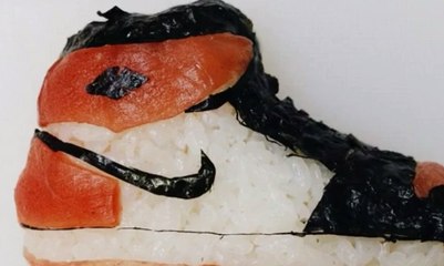Sushi Unik Ini Berbentuk Berbagai Merk “Sneakers”