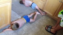 Epic Twin Meltdown - Parents Pretend to Drink Twins Milk-eWCUcscIxtQ