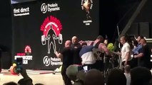 Eddie Hall deadlift 500kg New World Record-Eg