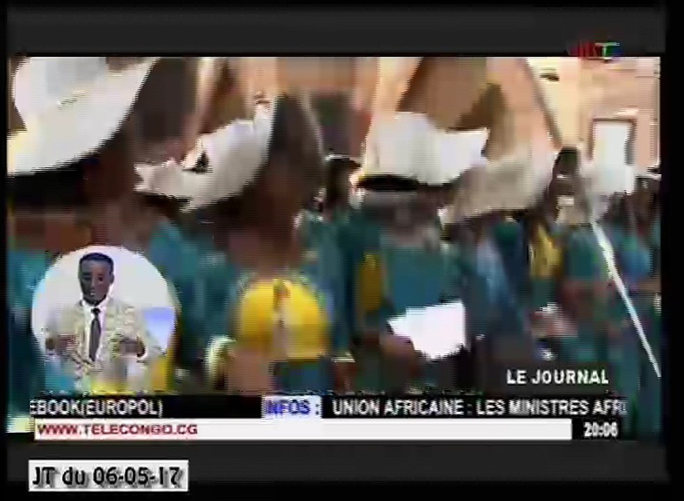 Journal de 20h TVCongo du dimanche 07 mai 2017 -By Congo-Site