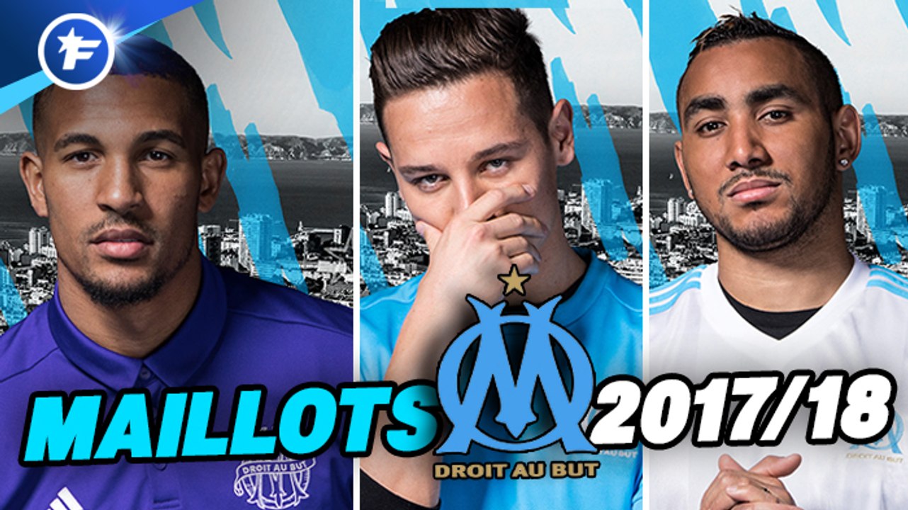 L'OM dévoile ses 3 nouveaux maillots !