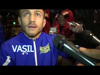 VASIL LOMACHENKO ON BOB ARUM SAYING HE WANTS HIM TO FIGHT SALIDO NEXT EsNews Boxing