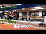 alex ariza thomas dulorme at mayweather boxing club EsNews Boxing