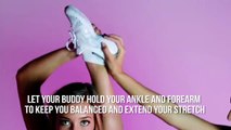 Girls Stretching Body with Nfinity Product