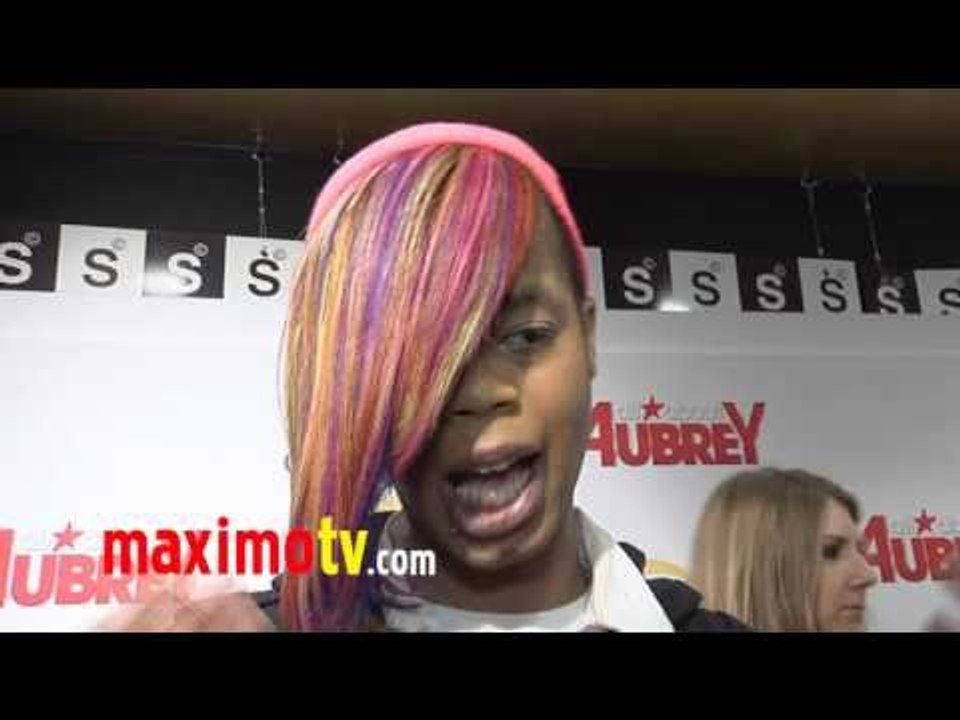 ANTOINE DODSON Interview at "All About Aubrey" Premiere Party