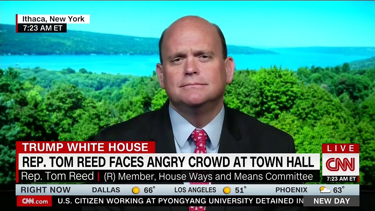 ‘Just own it’: Chris Cuomo hammers GOP lawmaker for denying Trumpcare will hurt sick people
