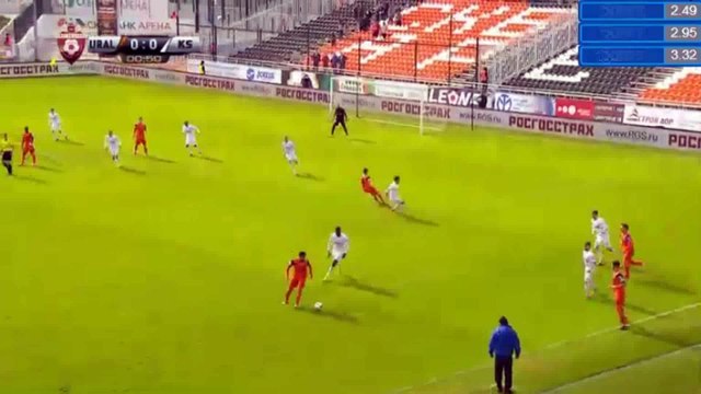 1-0 Vladimir Ilin Goal HD - Ural Yekaterinburg 1-0 Krylia Sovetov Samara - Russia Premier League - 08.05.2017